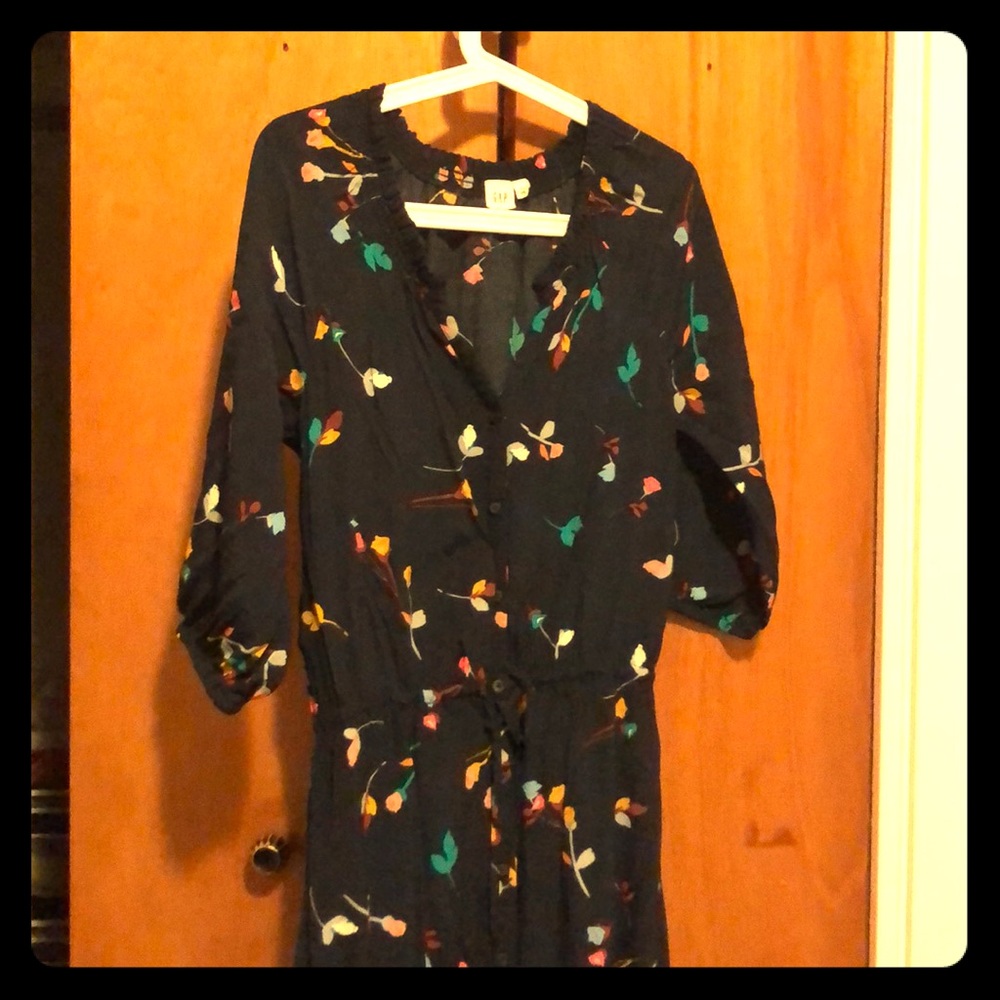 Dark Blue Gap maxi dress, XS